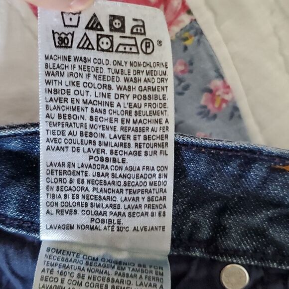 Levi's 553 Mid Rise Boot Cut Women's Jeans Size 6S - Picture 6 of 12